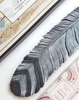 Ceramic Feather Incense Holder Gift Set