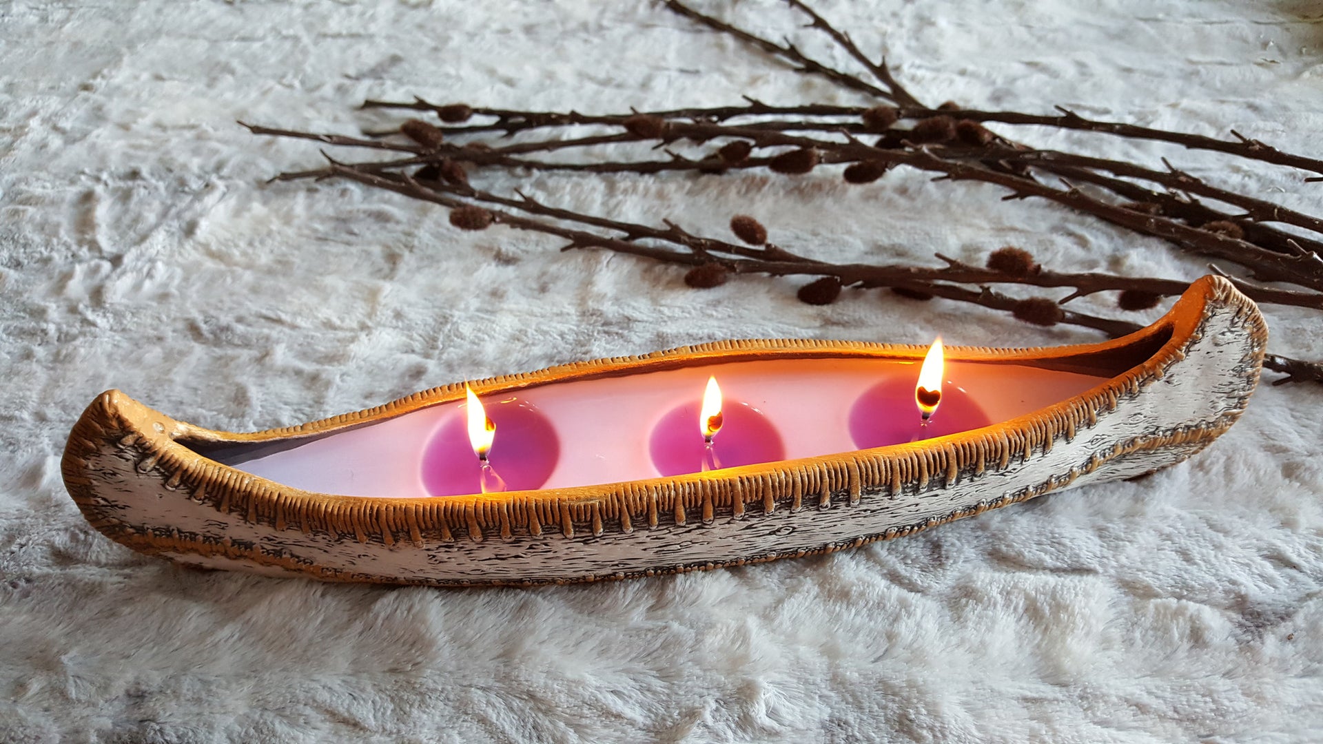Canoe Candles Sequoia Proudly Indigenous