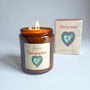 Turquoise Candle