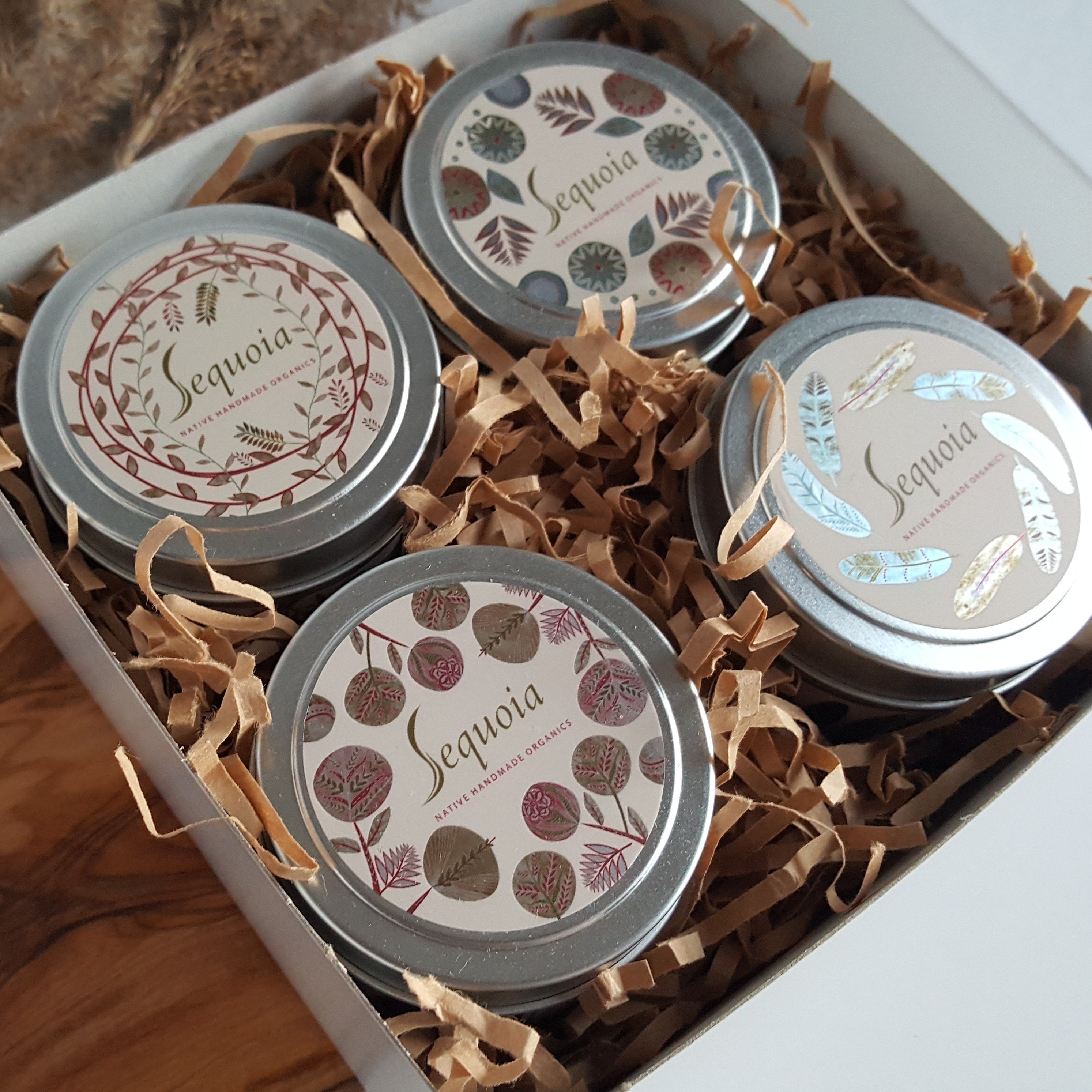 Four Candle Boxed Gift Set