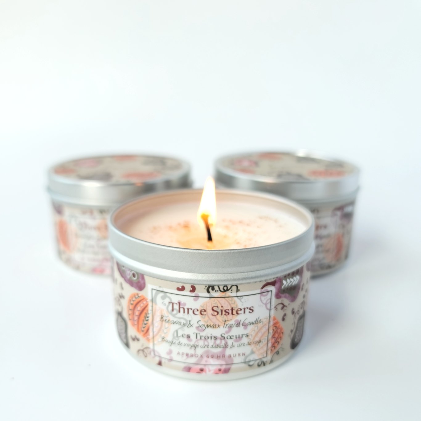 Three Sisters Candle