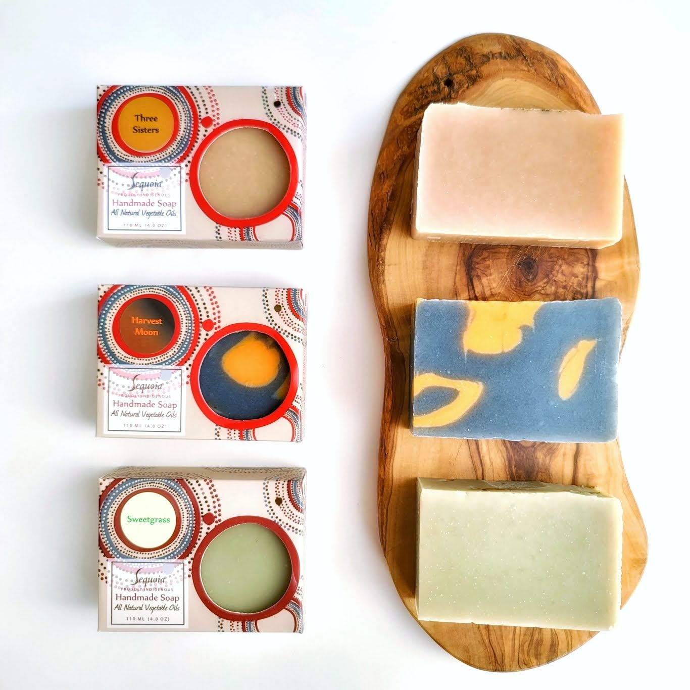 Harvest Soap Bundle [Three Sisters, Harvest Moon, Sweetgrass]