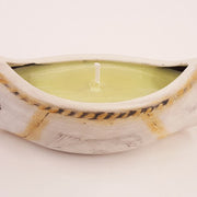Small Sweetgrass Canoe Candle