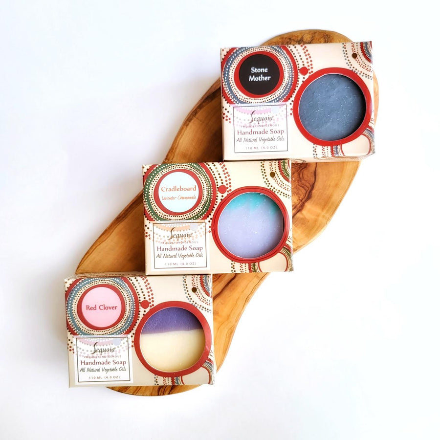 Nurture Soap Bundle [Stone Mother, Cradleboard, Red Clover]